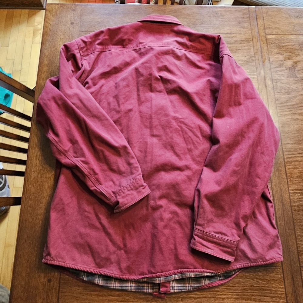 Carhartt Plaid Lined Shacket 2XLT Vintage - Picture 12 of 12
